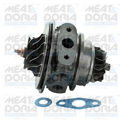Core assembly, turbocharger